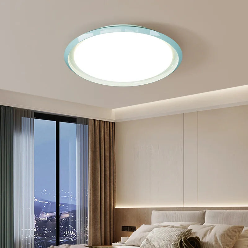 plafonnier led ultra mince design moderne pour décoration intérieure