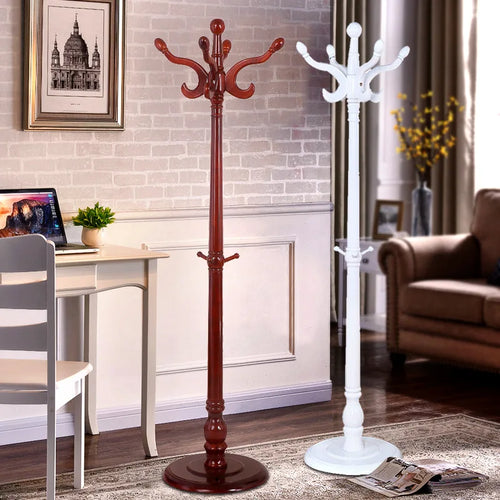 porte-vêtements en bois massif pour hôtel et maison rangement pratique