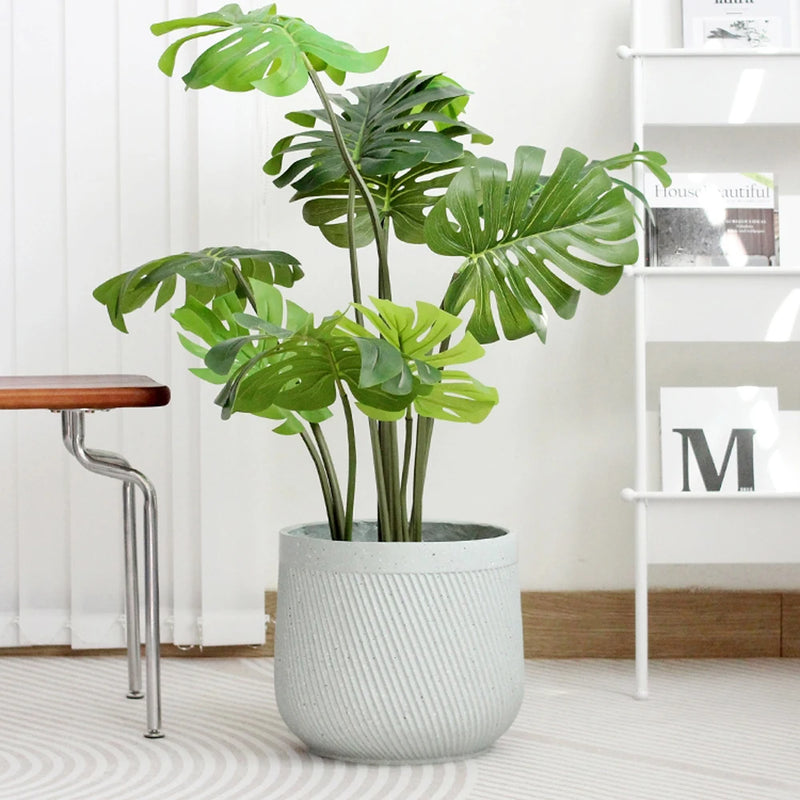 moule en silicone pour pot de fleurs en béton design européen