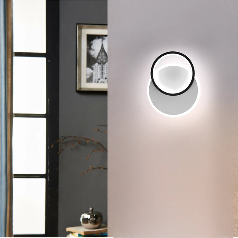lampe led moderne applique nordique décor intérieur chevet allée salon
