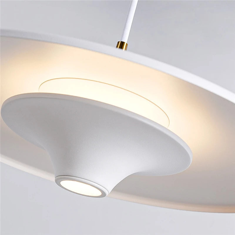 suspension led modernes simples et créatives nordiques
