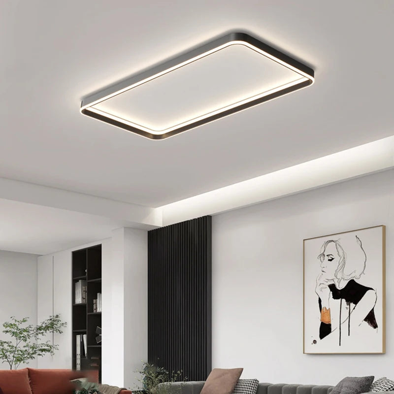 lustre led de luxe moderne simple et créatif pour la maison