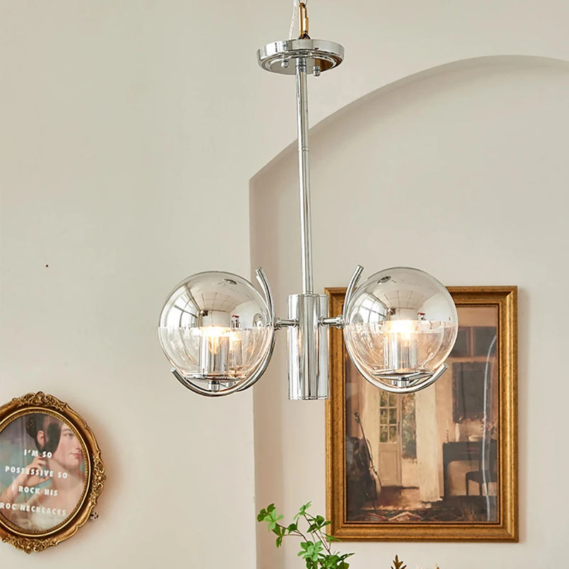 lustre bulle led éclairage intérieur décoratif de luxe