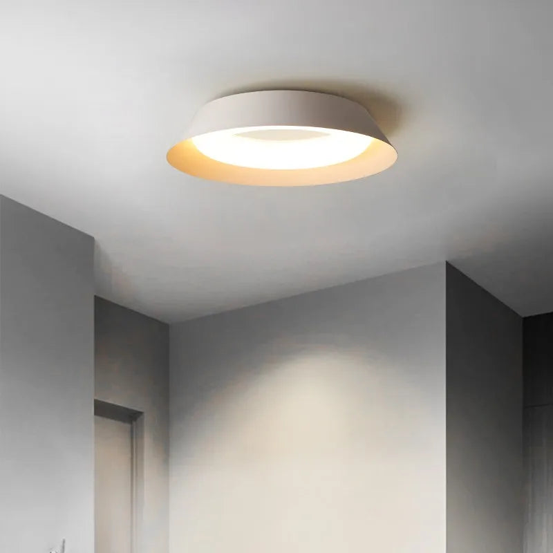 lustre led minimaliste moderne créatif bar rond suspension