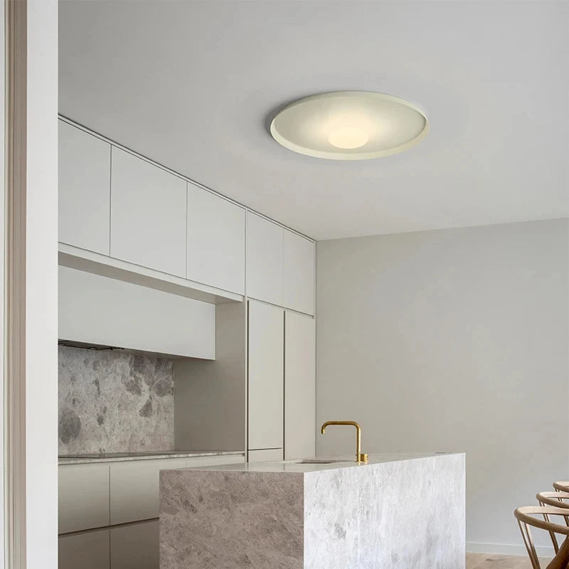 Plafonnier rond led nordique minimaliste moderne