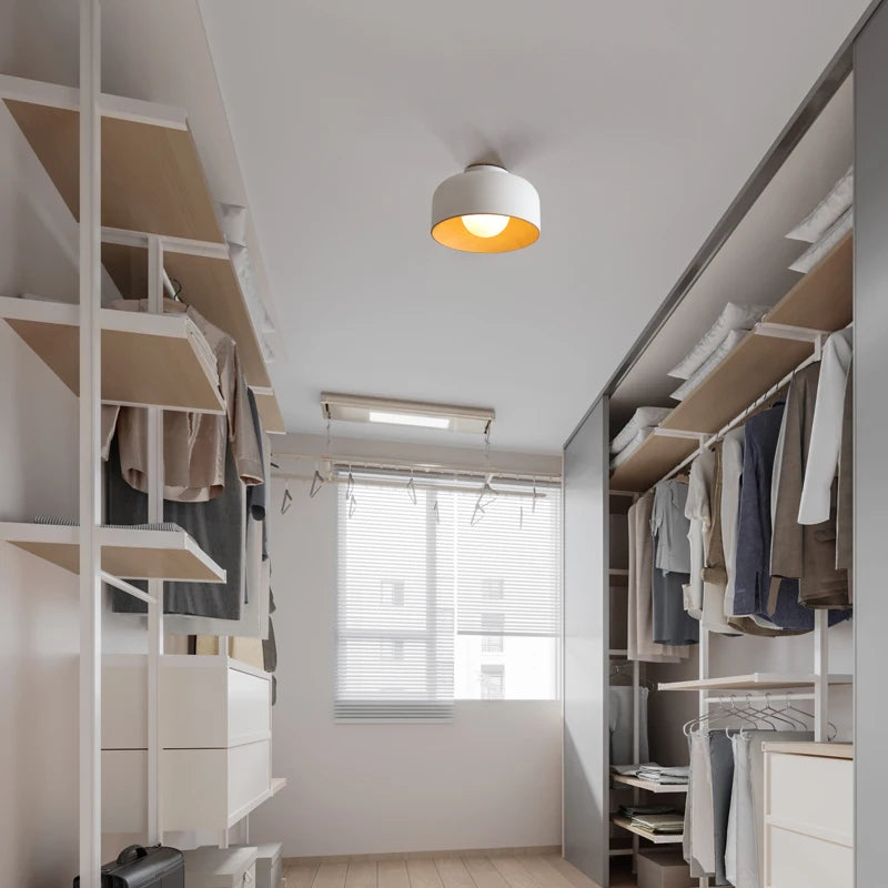 Plafonnier design abat-jour en métal pour Éclairage intérieur