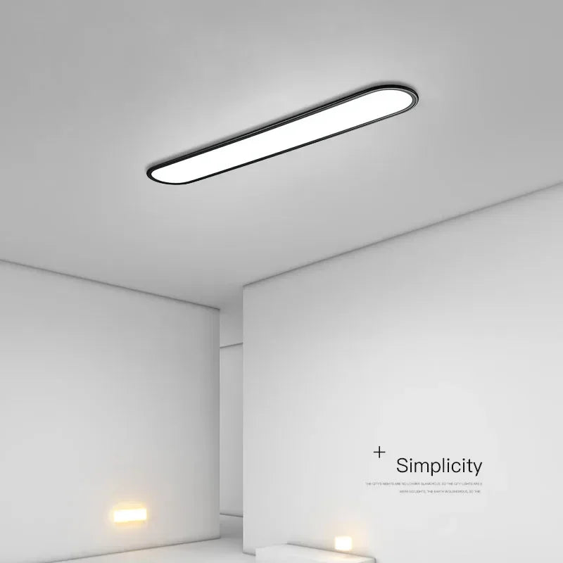 plafonnier led moderne ultra fin pour intérieur design