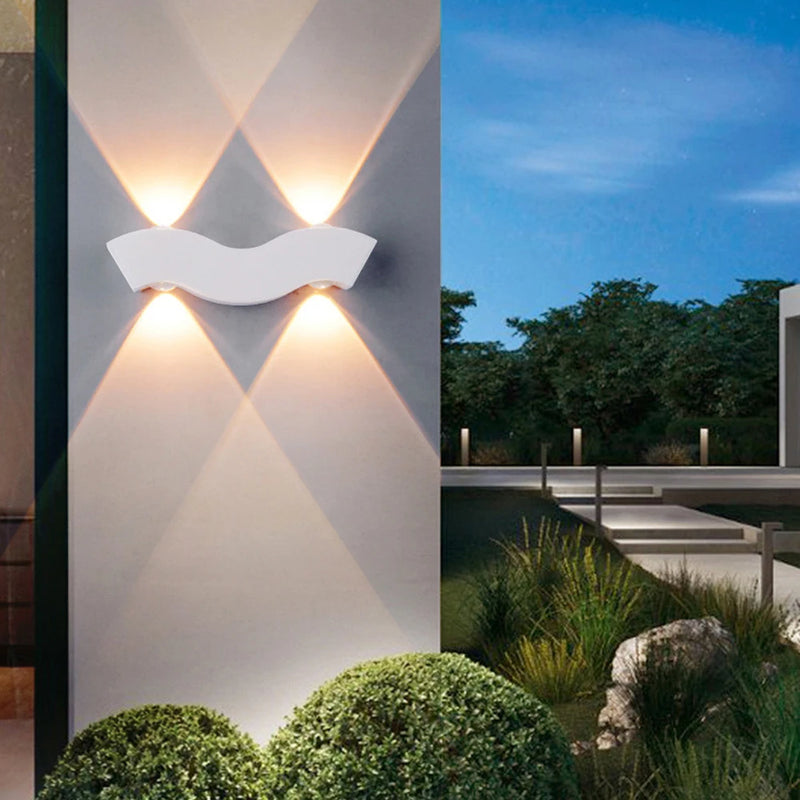 Applique murale LED nordique en aluminium