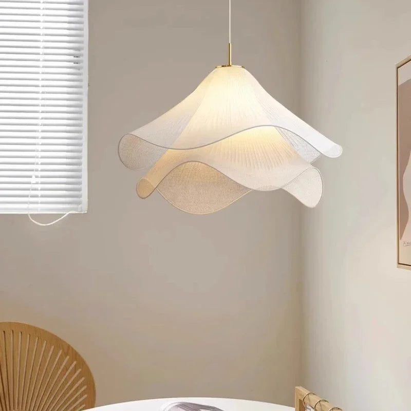 lustre led créatif européen en forme de lotus décoration moderne