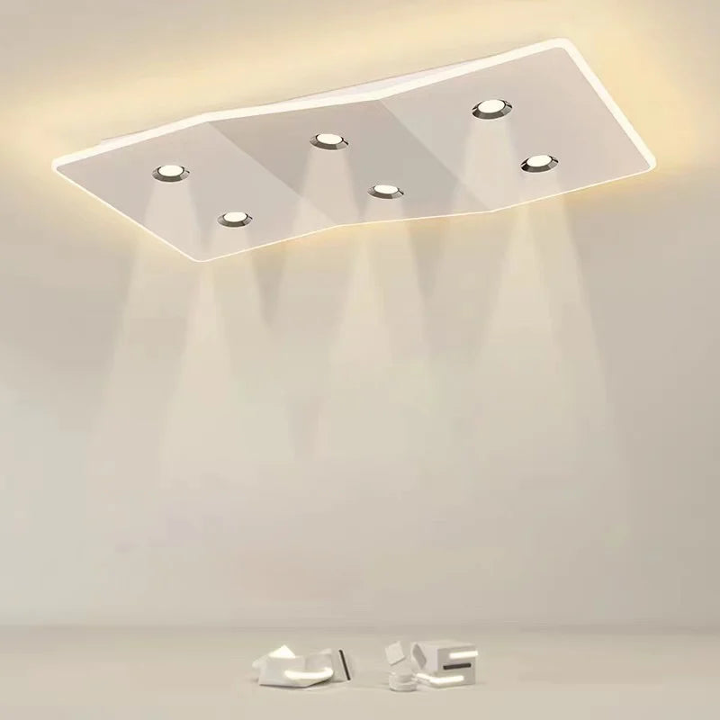 Plafonnier led moderne pour décor maison luminaire allée balcon