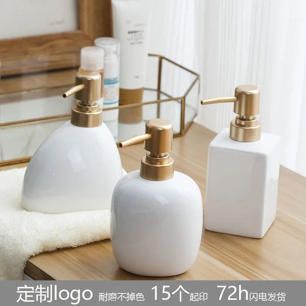 WENKO Distributeur De Savon Rivara, Doseur De Savon Rechargeable Pour