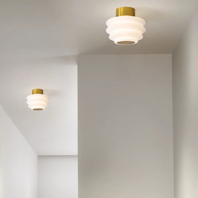 Plafonnier led simple pour décoration intérieure moderne