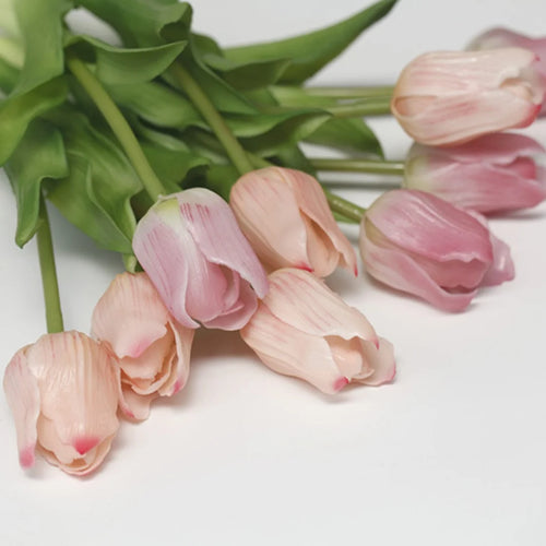 tulipes artificielles réalistes pour décorations de mariage et fêtes
