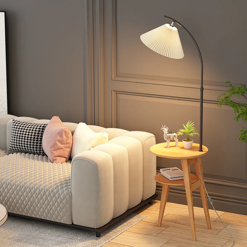 Lampadaires Led en bois