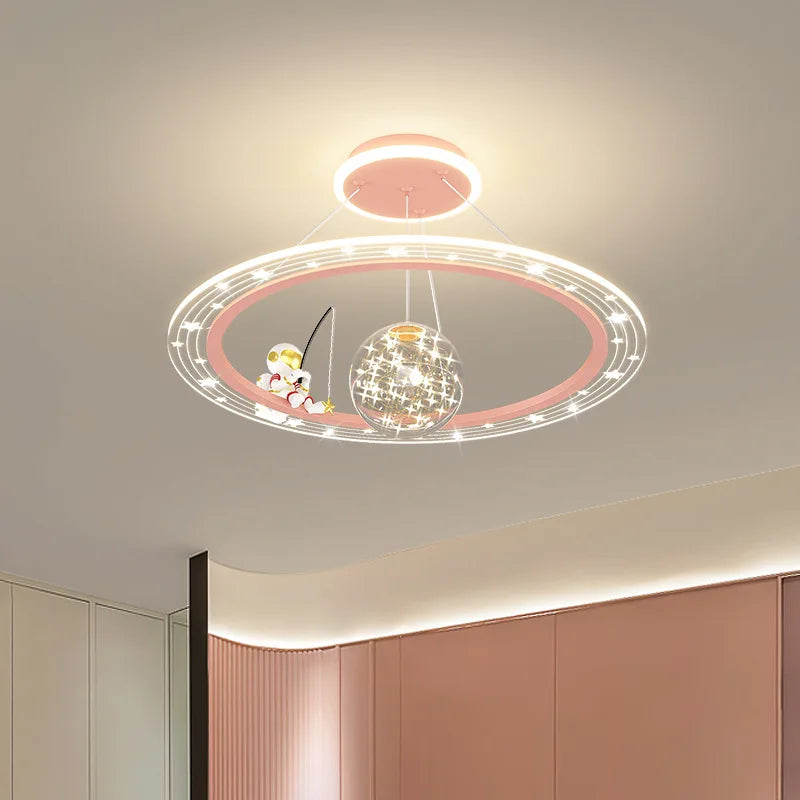 lustre nordique moderne led pour décoration créative de maison