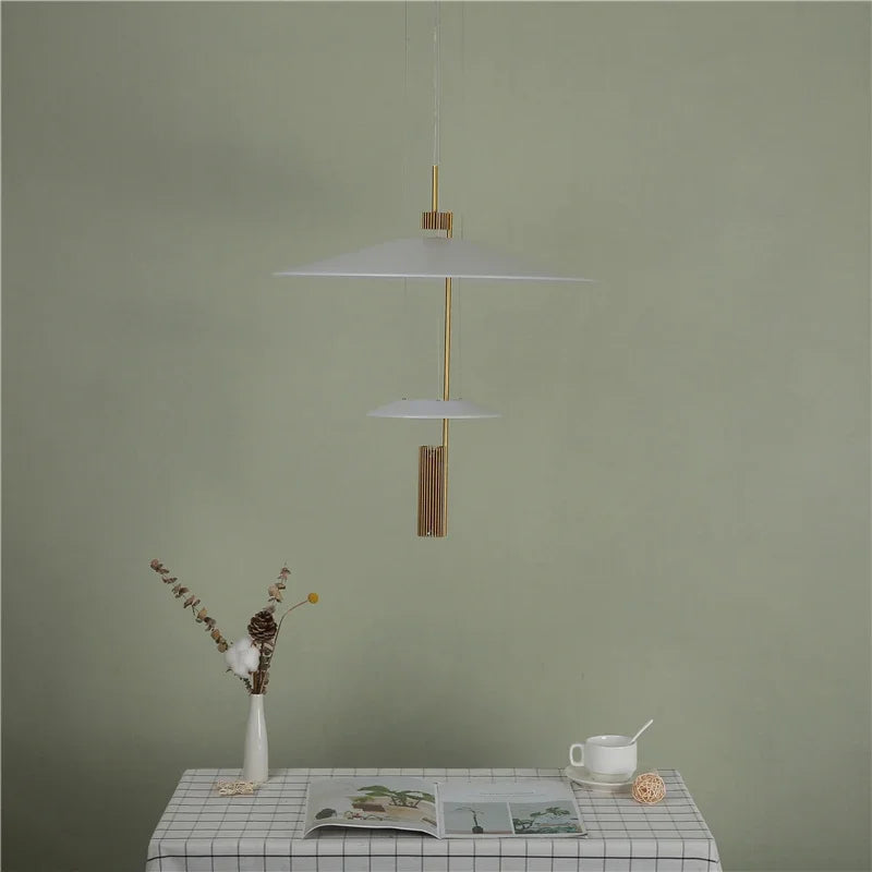 suspension modernes en acrylique de styliste nordique