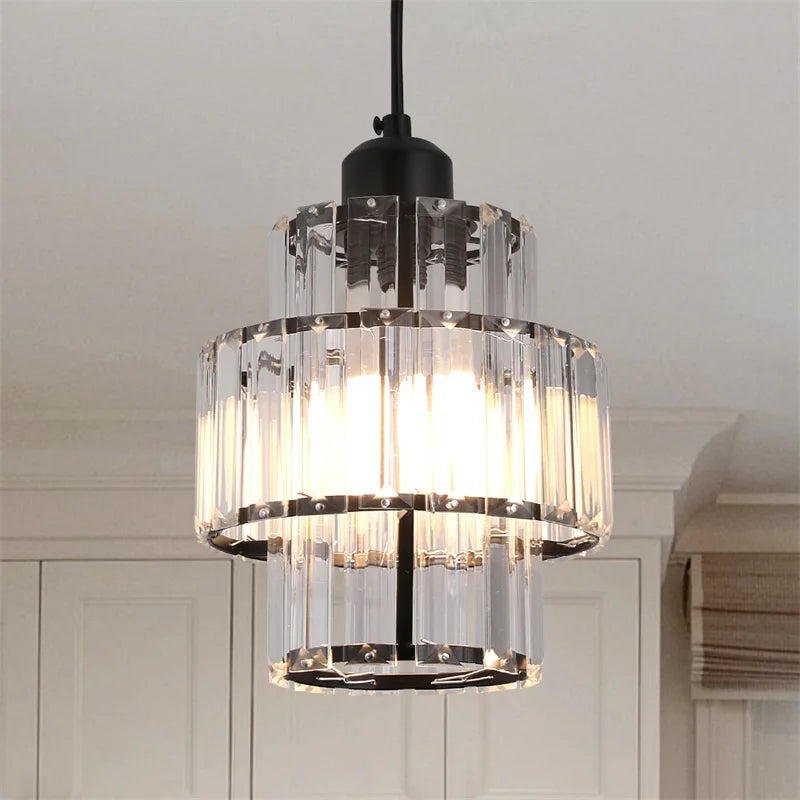 Lustre moderne K9 cristal Led lumiere