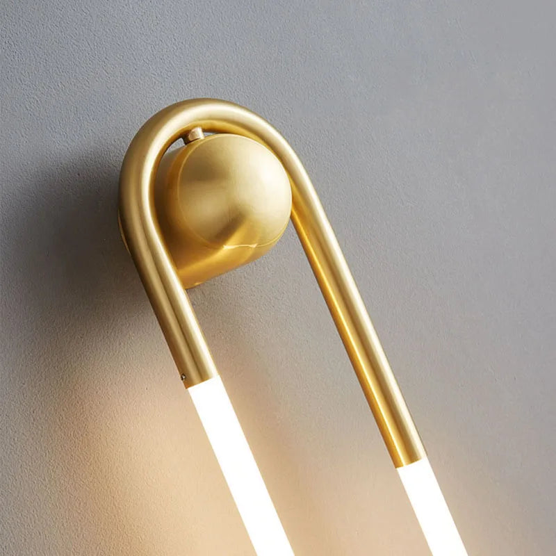 applique murale led moderne forme ellipse pour décoration intérieure