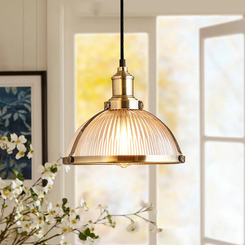 Suspension LED chromée moderne minimaliste