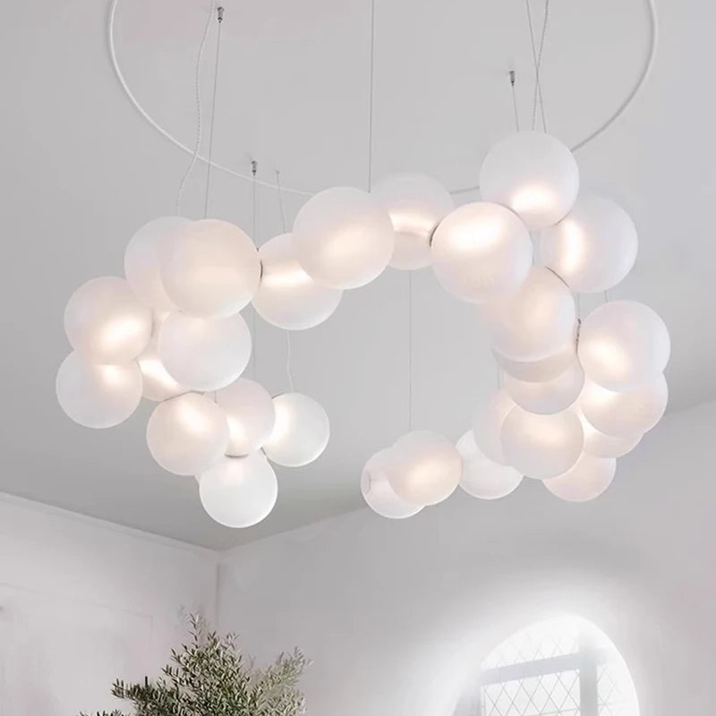 Lustre LED design moderne pour décoration intérieure