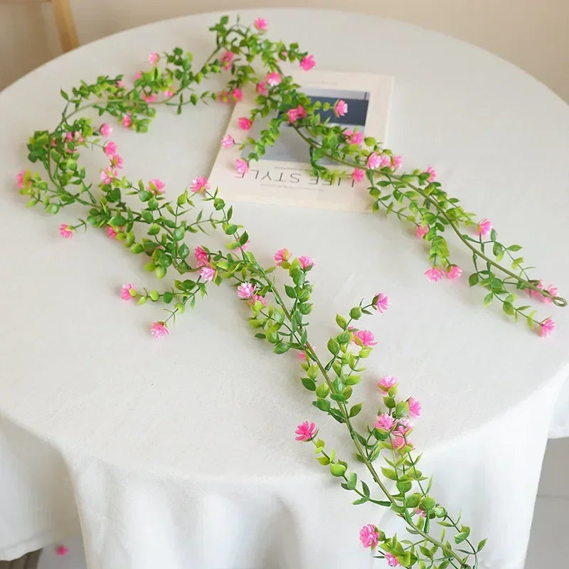 plantes artificielles eucalyptus gypsophile décoration d'hôtel et hall