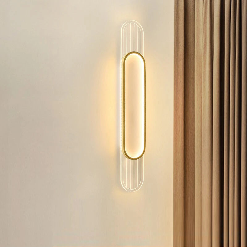 lampe led applique moderne luxe bande