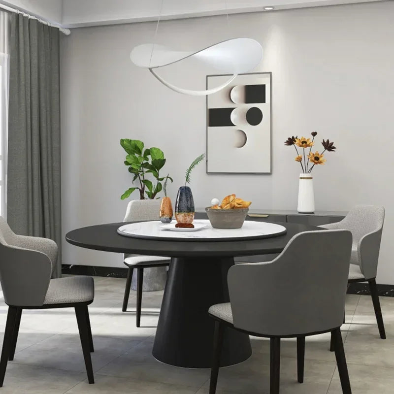 Italy Design High Quality Dining Room Kitchen Island Hanging Lamp Pendant Light Cloth Ceiling Chandelier Close to Original