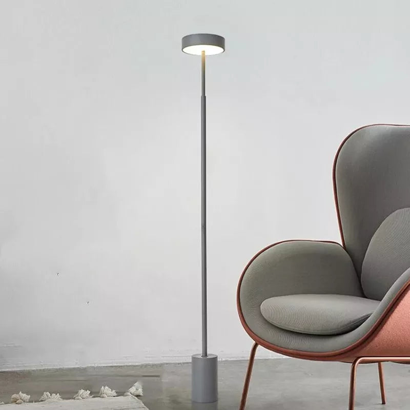 Lampadaire LED salon maison déco nordique lecture sol
