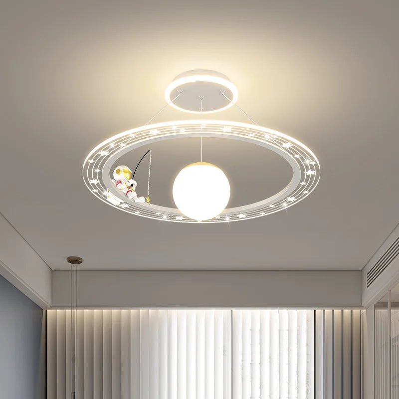 lustre nordique moderne led pour décoration créative de maison