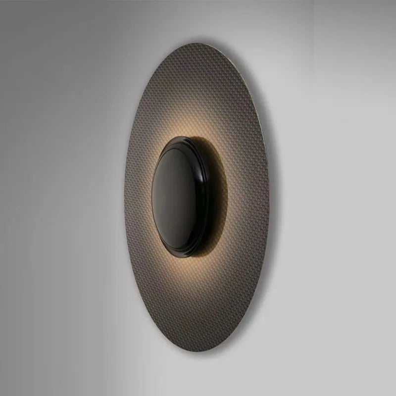 applique murale led circulaire design moderne luminaire décoratif