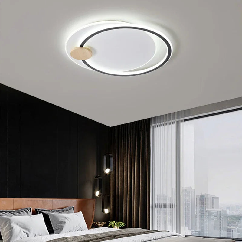 Plafonnier rond led moderne simple pour décoration d'intérieur