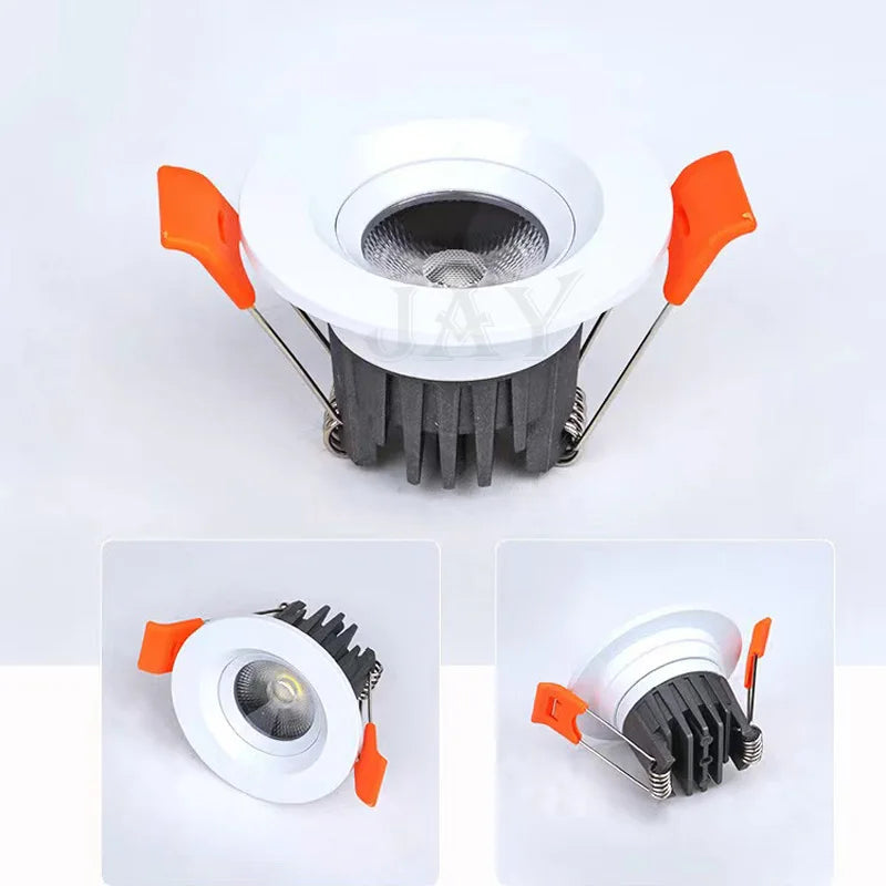 mini spot led intégré pour éclairage discret et élégant