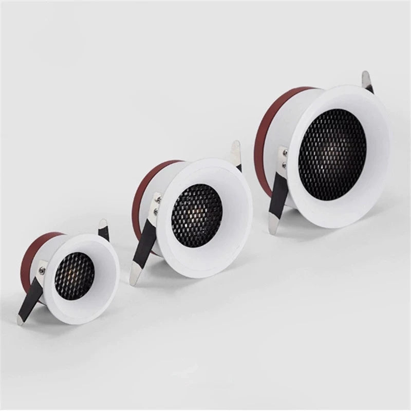 style downlight ultra mince led anti-éblouissement avec lecteur led