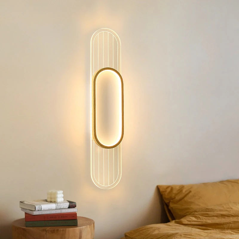 lampe led applique moderne luxe bande