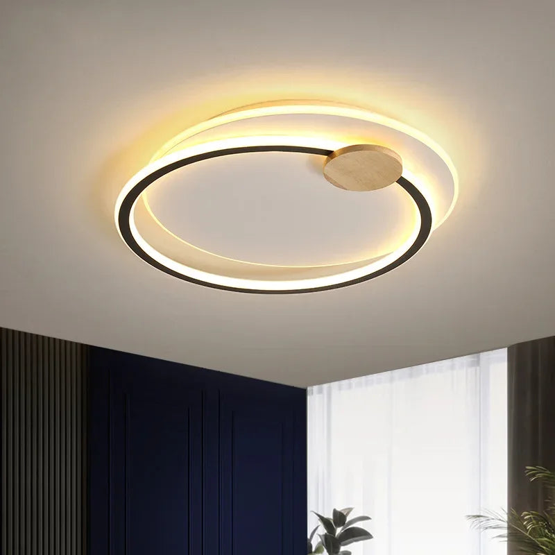 Plafonnier rond led moderne simple pour décoration d'intérieur