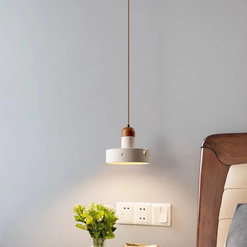 Suspension en ciment de chevet design