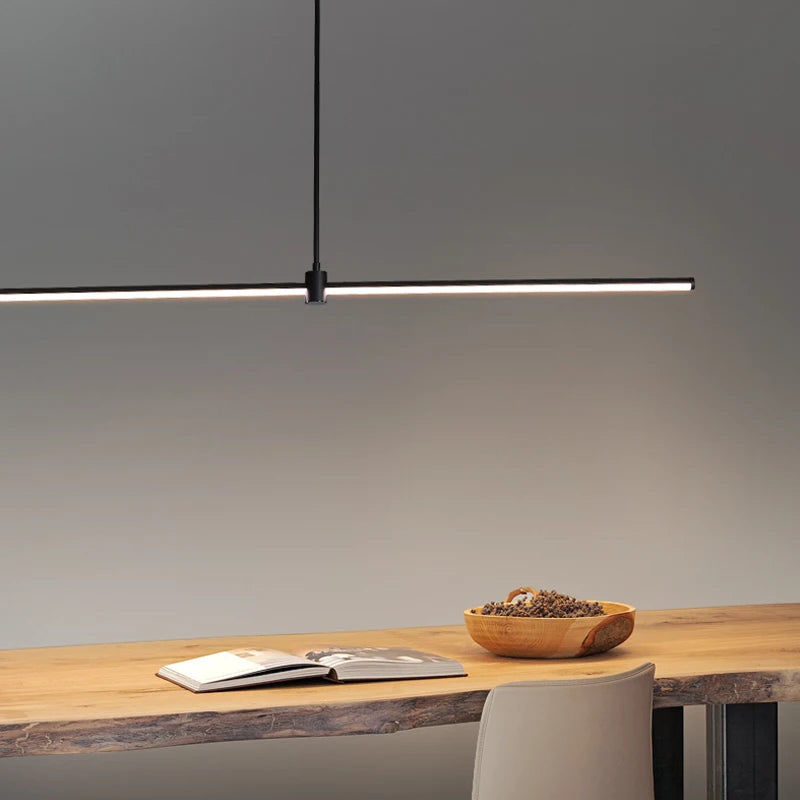 Suspension led minimaliste design nordique en forme d'arbre