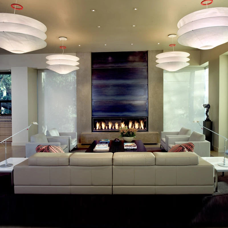 lustre nordique wabi sabi led pour décoration de loft