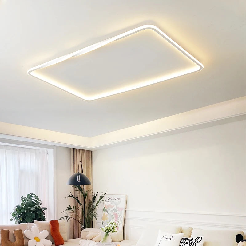 Plafonnier led moderne effet météore luminaire intérieur