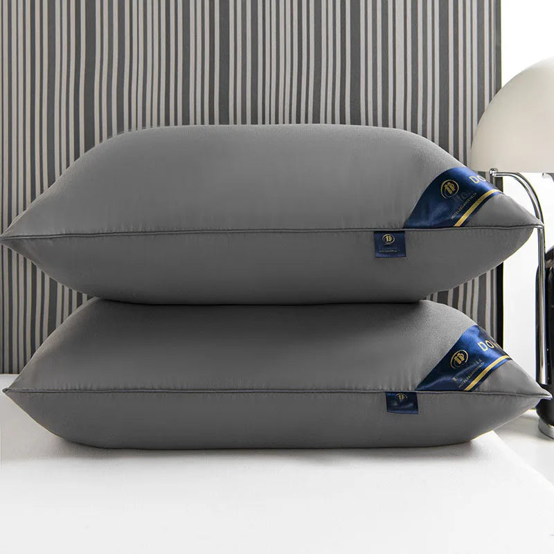 oreillers orthopédiques doux pour lit double hôtel 5 étoiles