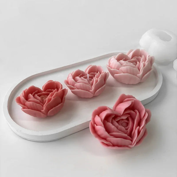 Moule à Bougie En Silicone Pour La Saint Valentin
