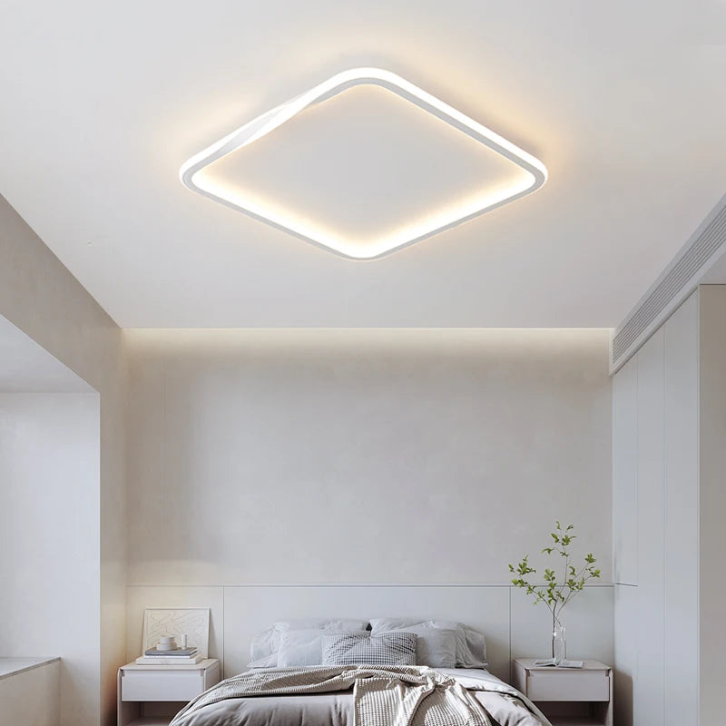 Plafonnier led moderne effet météore luminaire intérieur