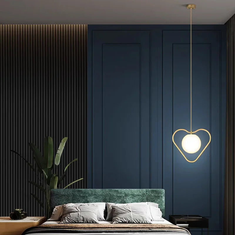 Suspension au design nordique moderne et minimaliste