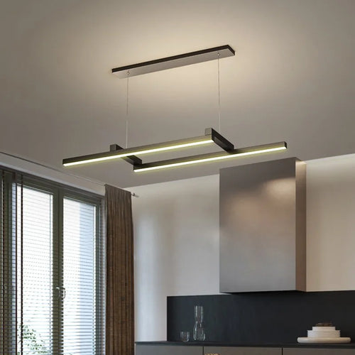 lampe led moderne lustre géométrique nordique designer bar