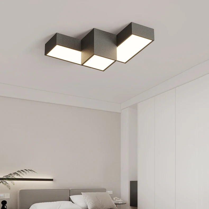 Plafonnier Led carré minimaliste moderne
