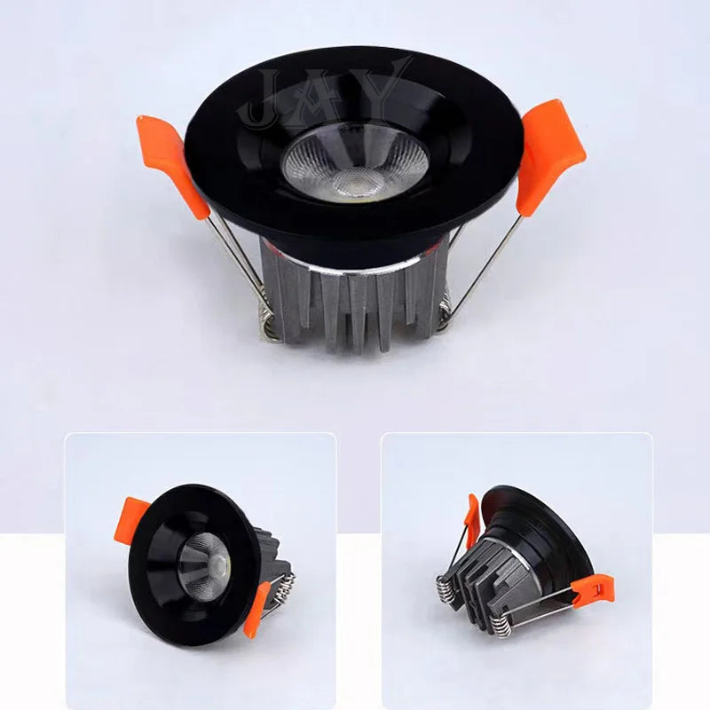 mini spot led intégré pour éclairage discret et élégant