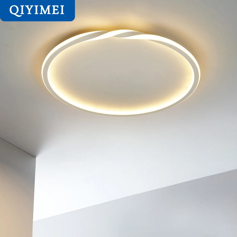 Plafonnier led moderne effet météore luminaire intérieur