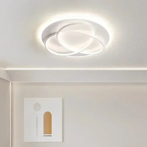 lustre moderne à leds pour décoration intérieure lumineuse