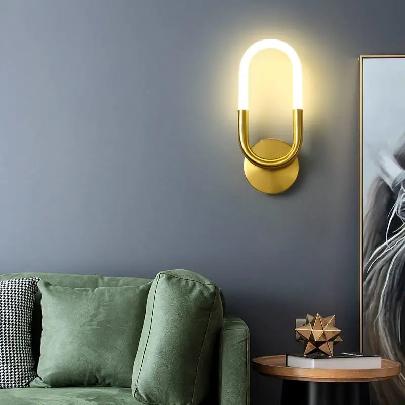 Applique murale led minimaliste moderne pour éclairage intérieur