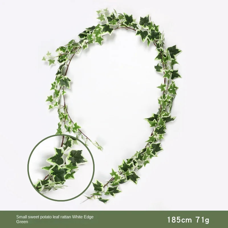 guirlande d eucalyptus artificiel pour décoration et bricolage